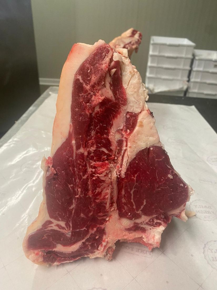 T-bone di Frisona in pezzo